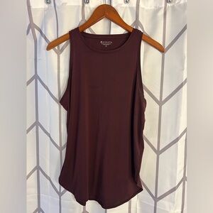 Athleta Burgundy Sleeveless Tank
